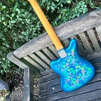 Fender MIJ Traditional '60s Jazzmaster 2018 - 2020 - Blue Flower image 7