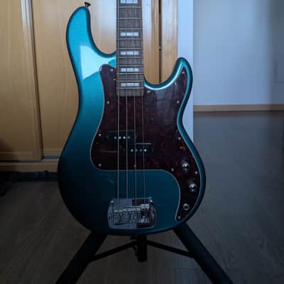 G&L Tribute Series LB-100 2020s - Emerald Blue Metallic imagen 3