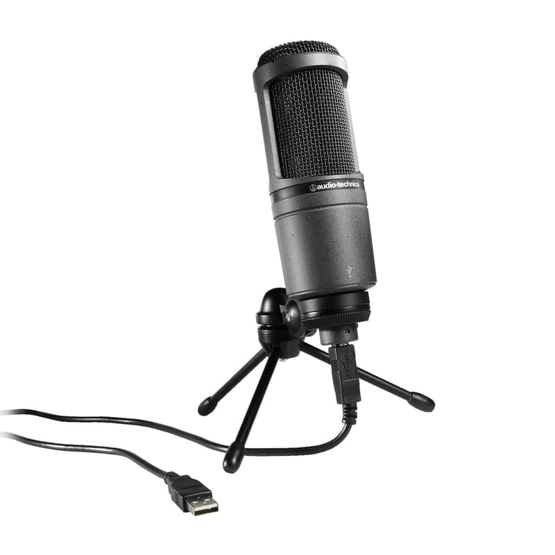 Audio-Technica AT2020USB+ Cardioid Condenser USB Microphone image 1