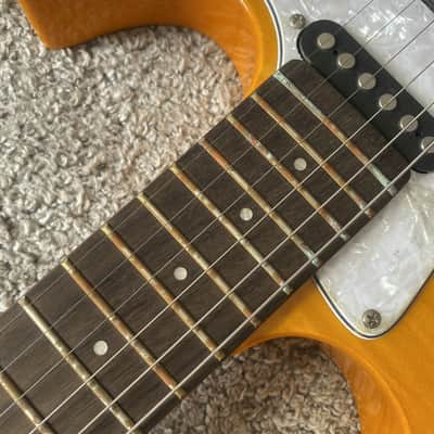 Xavier Tiger Maple Strat Style Electric Guitar, Alder Body, Maple Neck, Rosewood Fingerboard image 15