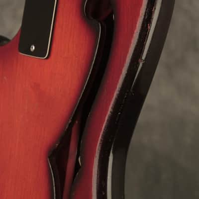 1966 AMPEG AEB-1 Scroll Bass w/original case & paperwork image 17