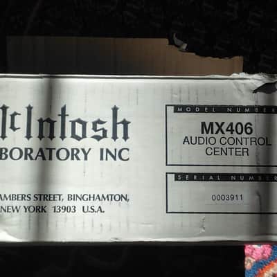 McIntosh MX406 2003 - Black image 2