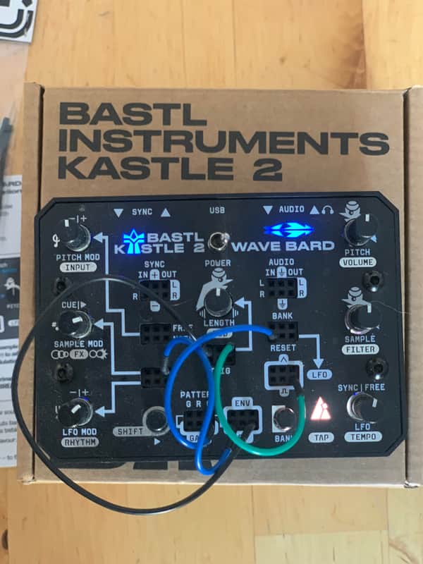 BASTL Instruments Kastle 2 WAVE BARD 2025 - Black image 1