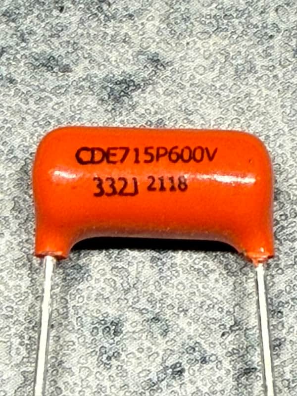 Orange Drop .033uF 600V 716P Series CAPACITOR image 1