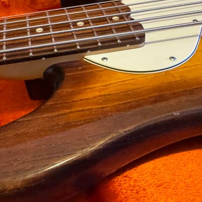 Fender American Deluxe Dimension Bass V 2014 - 2016 - Violin Burst image 6