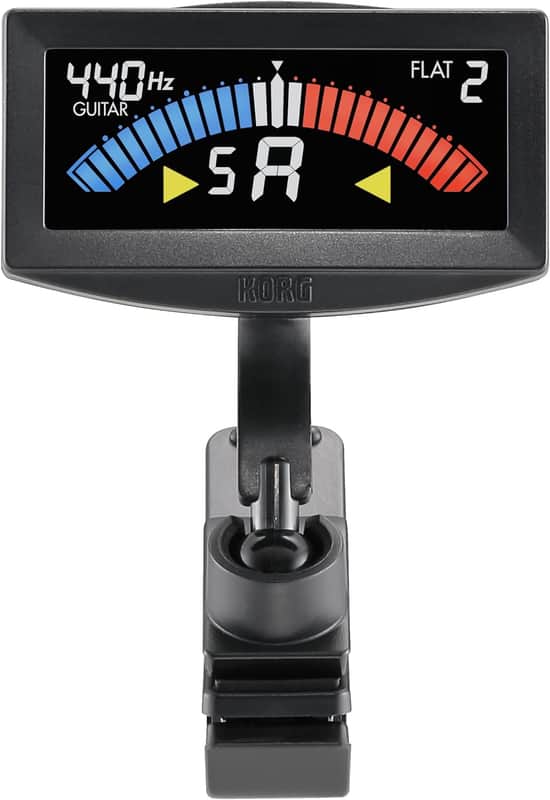 Clip-On Guitar Tuner, Black (AW-4G-BK) image 1