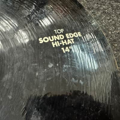 Paiste 14" Color Sound 900 Series Sound Edge Hi-Hat Cymbals (Pair) 2017 - Present - Black image 2