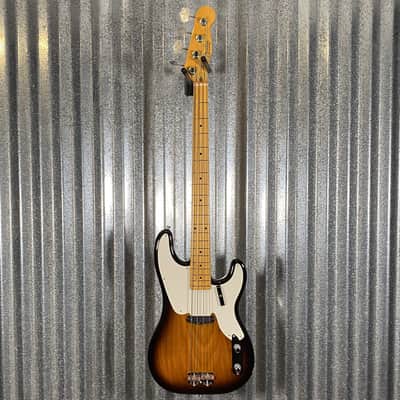Fender American Vintage II 1954 Precision Bass 2 Color Sunburst & Case #0886 Used image 3