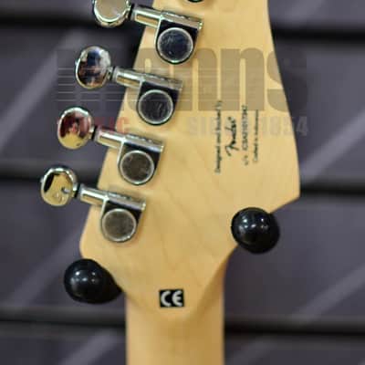 Fender Squier Mini Stratocaster Black Left-Handed Short-Scale Electric Guitar image 5