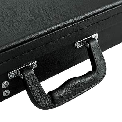 Hard-Shell Electric Guitar Case for Strat & Tele – Wood Plywood Case w/ Plush Interior, Locking Latches, Fits Fender Stratocaster, Telecaster & Standard Electric Guitars image 2