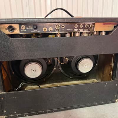 Fender Pro Reverb 2-Channel 40-Watt 2x12" Guitar Combo 1965 - 1967 - Black Panel image 8
