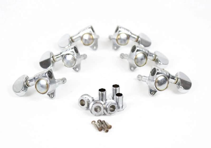 Standard GROVER Rotomatic 3x3 Tuners NICKEL ~Aged RELIC~ for Gibson Les Paul Standard/Custom/SG/ES image 1