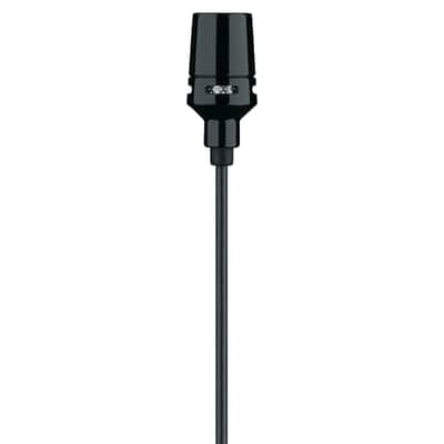 Shure CVL-B/C-TQG Centraverse Lavalier Condenser Mic w/ TA4F Condenser