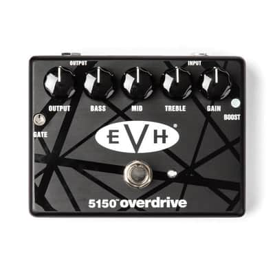 MXR EVH5150 5150 Overdrive Effects Pedal - Black image 1