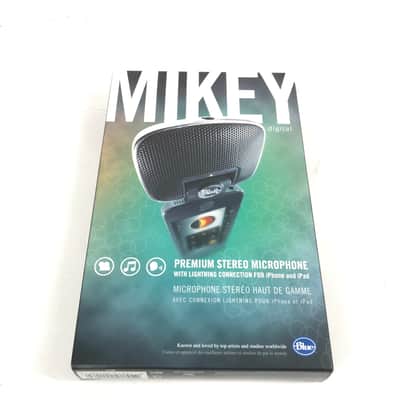 Blue Microphones Mikey Digital Condenser Microphone - Black For iphone image 1