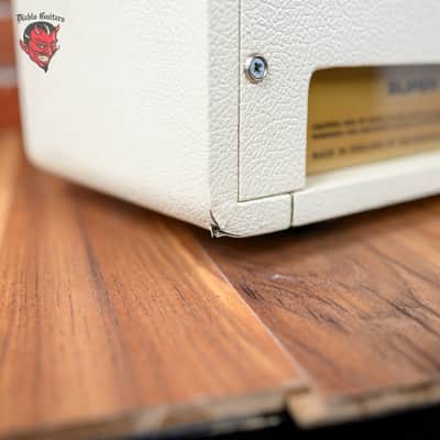 Marshall 1959SLP 35th Anniversary MK II Reissue 2-Channel 100-Watt Guitar Amp Head 1997 White w/ Matching 1960AX 4x12 Cabinet image 19