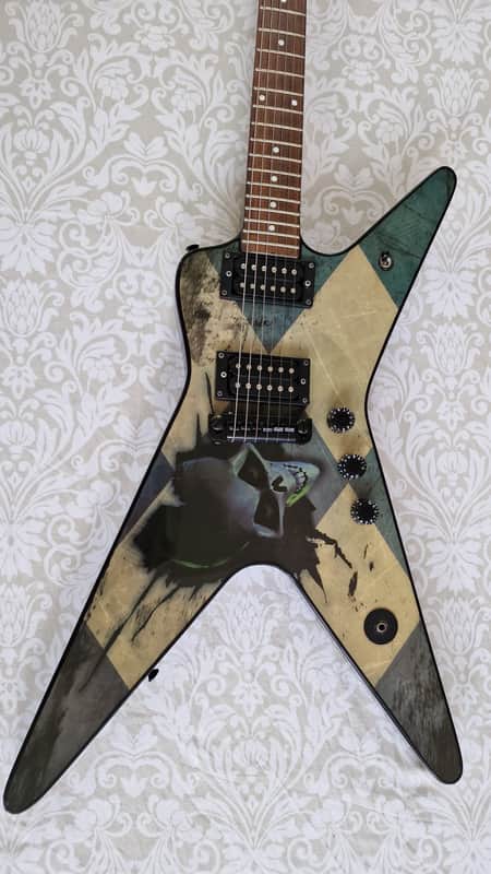 Washburn Dime Darrell Signature Limited Edition Skull Graphic