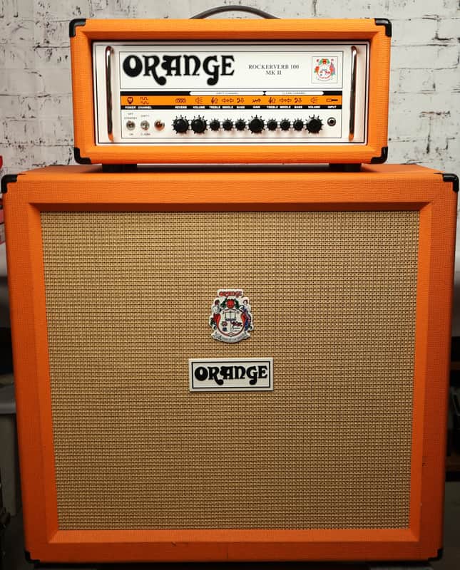 Orange Rockerverb 100 MK II 2-Channel 100-Watt Guitar Amp Head