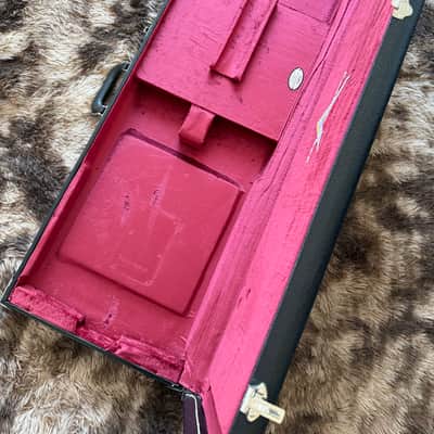 Fender Custom Shop G&G Deluxe Strat / Tele Hard Case - Black / Red image 1