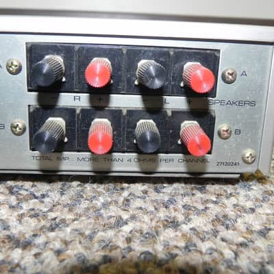 Onkyo A-15 Integrated 170 Watt Stereo Power Amplifier  Silver image 7