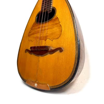 Brescia Mandolin “Estudiantina G. Colombo” Label 1890s / 1900s image 3