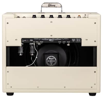 Gibson Falcon 20 1x12 Combo; Cream Bronco, Oxblood Grille image 2