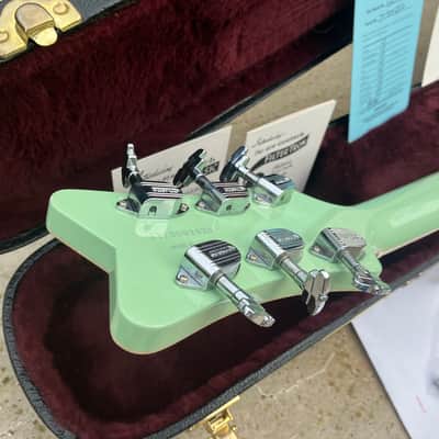 ✮ULTRA RARE✮'15 Gretsch G-6134 Double Cut PENGUIN Ltd ✮BROADWAY JADE✮1 of 25✮Jet image 21
