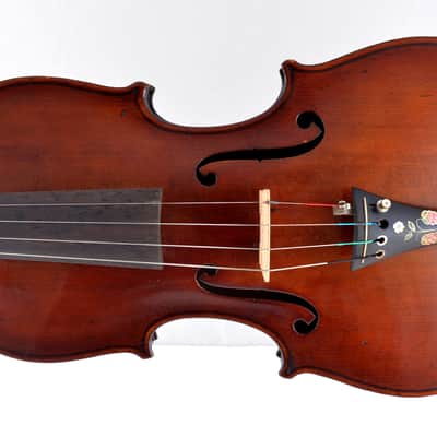 WOW! Old/Vintage Full size 4-4 Master Violin + Case ~ Fully serviced & ready to be played ~ Video! image 4