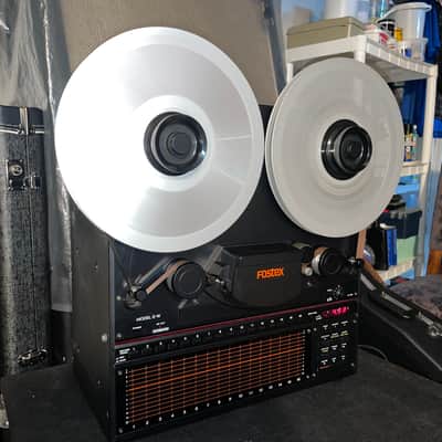 Fostex E-16 1/2" 16-Track Tape Recorder 1980s - Black image 3