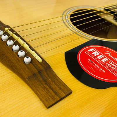 Fender CC-60S Concert Acoustic guitar with solid top image 14