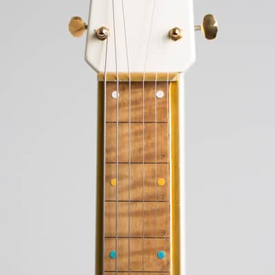 Epiphone Electar Model M Lap Steel Electric Guitar (1938), ser. #2093, original brown tolex hard shell case. image 5
