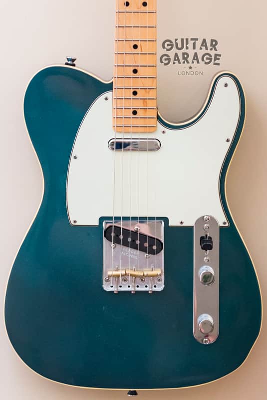 Fender Telecaster Custom Double Bound Ocean Turquoise Nitro USA neck Japan body image 1
