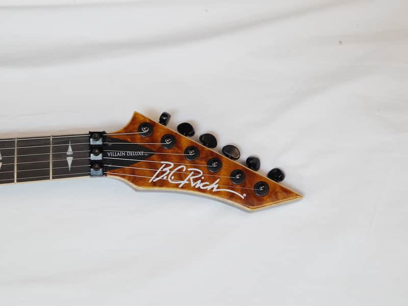 B.C. Rich Villain Deluxe electric guitar Tiger Eye new - Floyd