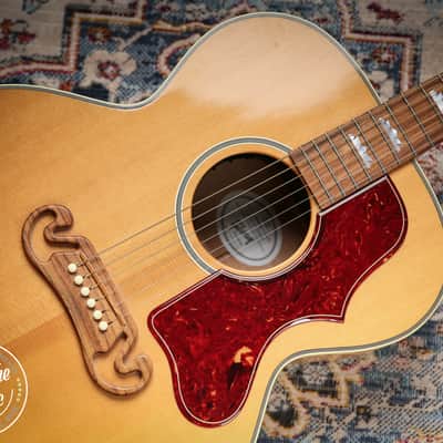 2012 Gibson SJ-200 Studio Super Jumbo Acoustic Guitar Natural image 14