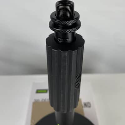 Shure by Gator SH-DESKTOP1 Round Base Desktop Microphone Stand, Black image 2