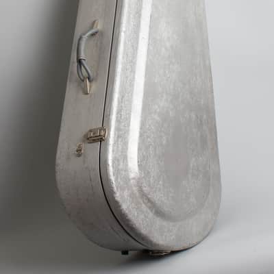 Gibson Style U Harp Guitar (1908), ser. #7554, Mark Leaf molded fiberglass hard shell case. image 12