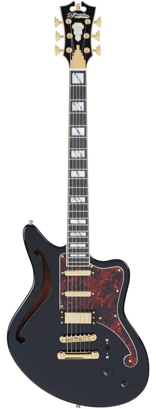 D'angelico Deluxe Bedford Sh Black
