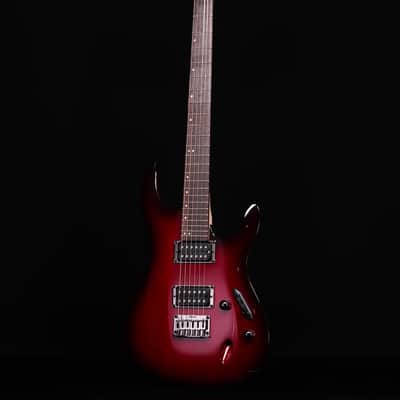 Ibanez S521 Electric Guitar, Blackberry Sunburst image 6
