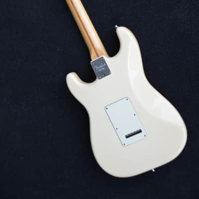 Fender American Standard Stratocaster made in USA 2008*all original/one owner*very fine guitar that sounds/plays/looks really great*nicely aged olympic white*frets are 100%* image 9