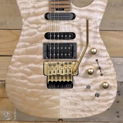 Jackson USA Signature Phil Collen PC1 Electric Guitar  Satin Au Natural w/ Case image 2