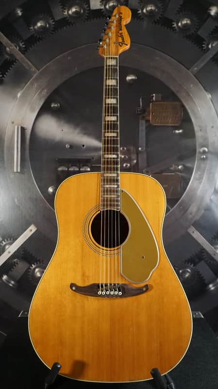 Fender Wildwood II 66 - 71 - Natural Dreadnought Acoustic w/ Hard Case image 1
