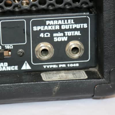 EVH 5150 III 6L6 3-Channel 50 Watt Ltd Ed Color Black/Red/White Amp Head image 13