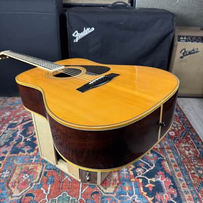 Yamaha L6 Solid Top Dreadnought w/Hard Case - 1982 image 17