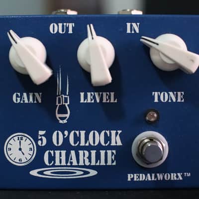 Pedalworx 5 O’ Clock Charlie Overdrive Blue image 1