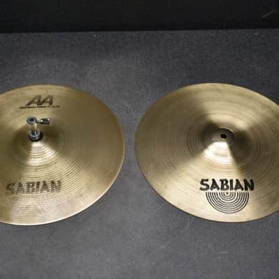 Sabian 14" AA Medium Hi-Hat Cymbals (Pair) 2006 - 2018 - Natural image 9