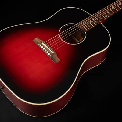 2021 Gibson Slash Signature J-45 - Vermillion Burst | USA All Solid Slope Shoulder Dreadnought Acoustic Guitar Guns N' Roses L.R. Baggs Pickup | CoA OHSC image 6