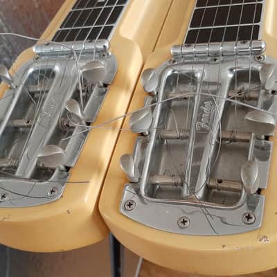 Vintage 60s Fender STRINGMASTER D6 Doubleneck 6 Steel Slide Guitar image 10