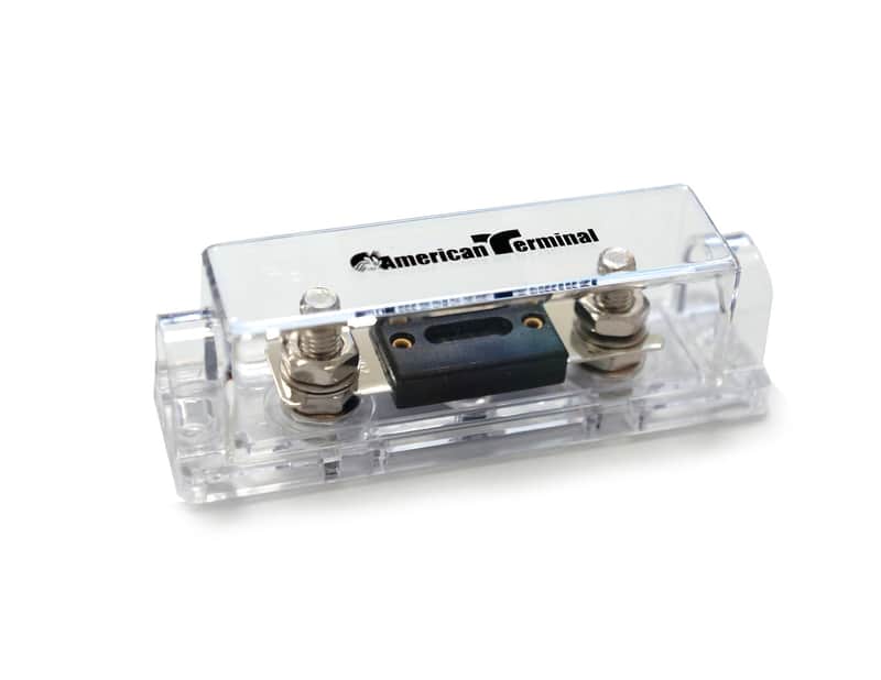 American Terminal ANH30CC 0/2/4 Gauge Ga ANL Fuse Holder + 200 Amp ANL Fuse image 1