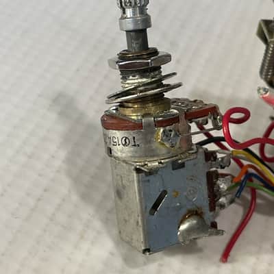 2000's Charvel Jackson Dinky Guitar Factory EMG A25k Push Pull Coil Tap Wiring Harness Electronics image 5