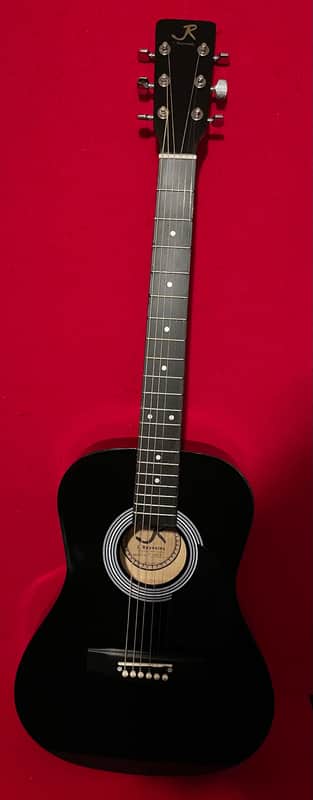 J.Reynolds 3/4 size black guitar image 1